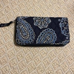 Vera Bradley Blue Paisley wallet